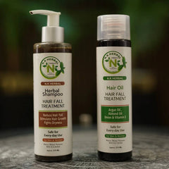 NK Herbal Hair Oil + Shampoo