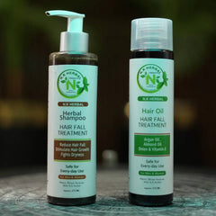 NK Herbal Hair Oil + Shampoo