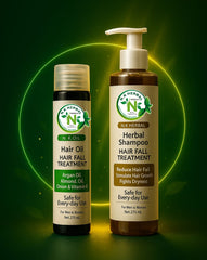 NK Herbal Hair Oil + Shampoo